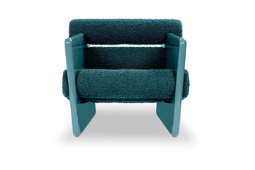 CHARLES - Wool armchair with armrests by ROYAL STRANGER - view 3